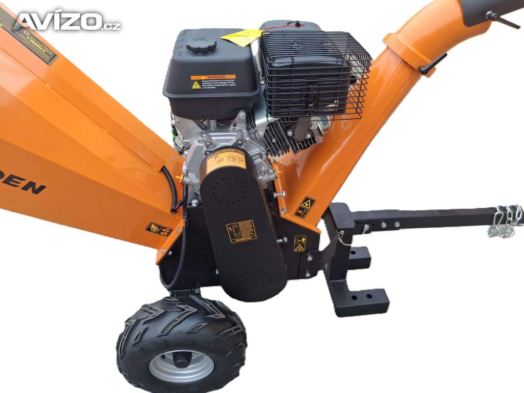 Foto inzerátu Benzínový štěpkovač TB Garden GS1500 15 HP 12 cm