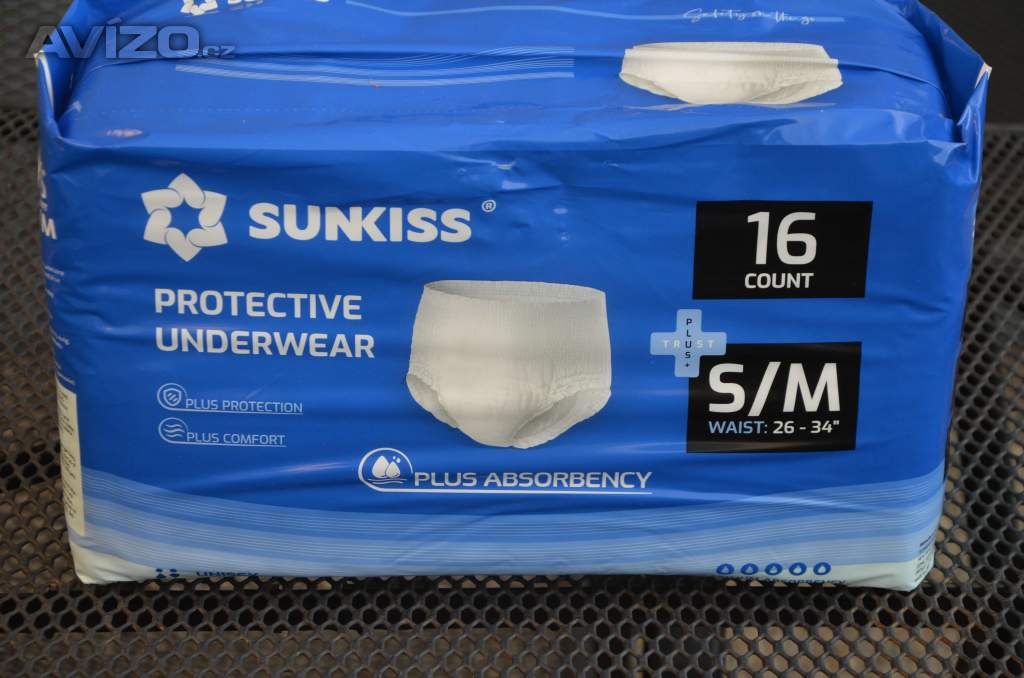 SUNKISS Super Soft inkontinenční prádlo 32ks