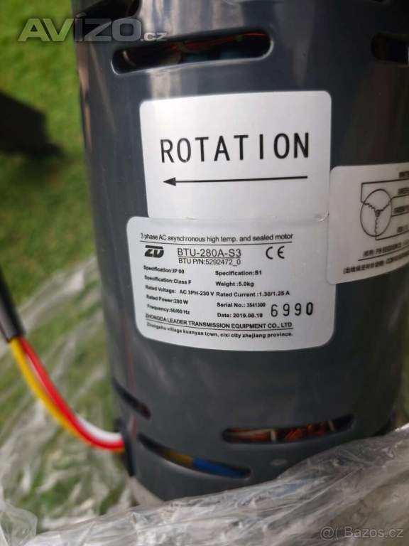Foto inzerátu Elektromotor BTU