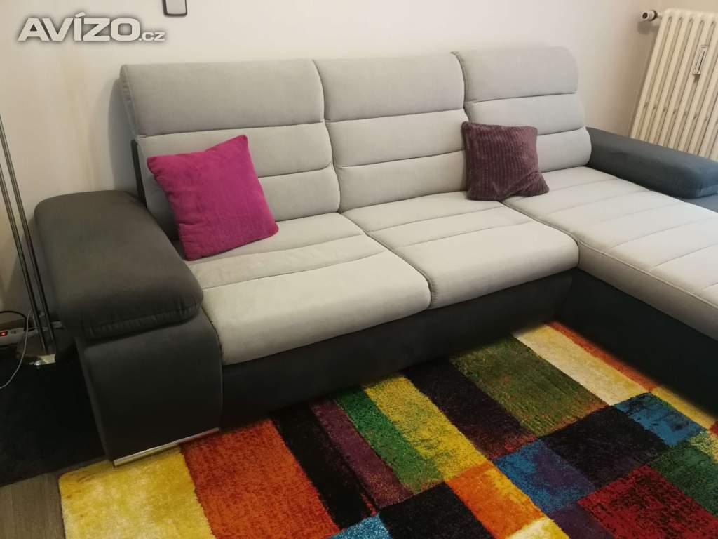 Sedačka do L rozkládací s úložným prostorem