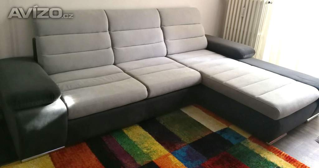 Foto inzerátu Sedačka do L rozkládací s úložným prostorem