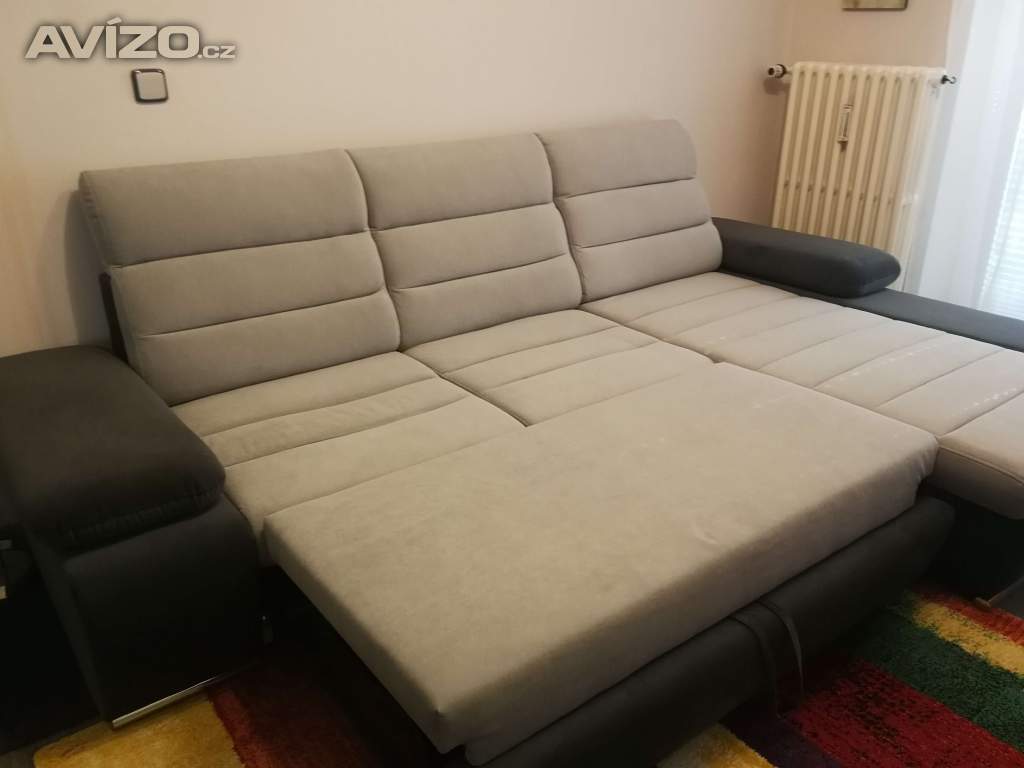 Foto inzerátu Sedačka do L rozkládací s úložným prostorem