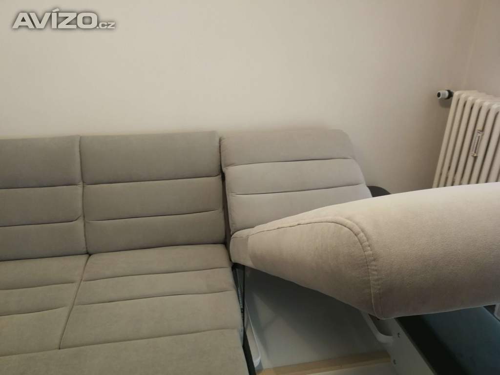 Foto inzerátu Sedačka do L rozkládací s úložným prostorem