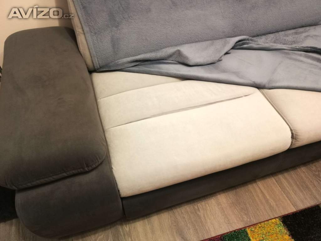 Foto inzerátu Sedačka do L rozkládací s úložným prostorem
