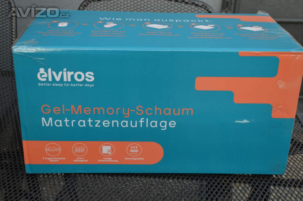 Foto inzerátu Nová Vrchní matrace Elviros 90 x 200 cm