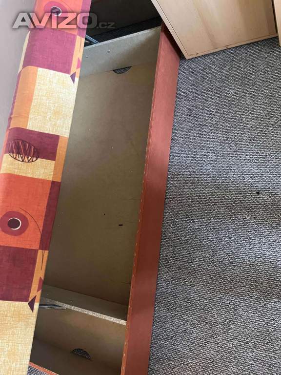 Postel s úložným prostorem  80x200           