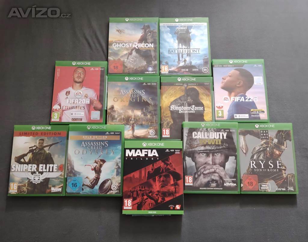 Foto inzerátu Konzole Xbox One 1 TB pevný disk orginální krabice, jak nový 