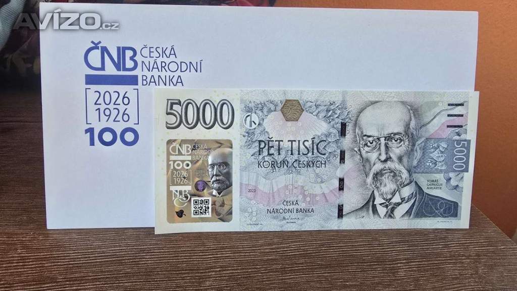 Výroční bankovka 5000 Kč série A,B,C,D,E,F
