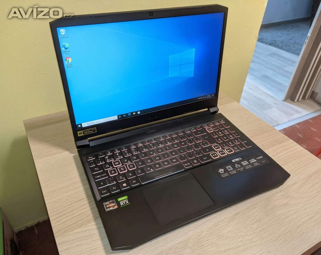 Foto inzerátu Acer Nitro 15 - Ryzen 7, RTX 3060, 32GB RAM, 1TB SSD
