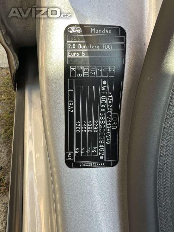 Foto inzerátu Ford Mondeo 2.0TDCi 103kw