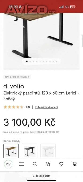 Foto inzerátu Polohovací stůl 