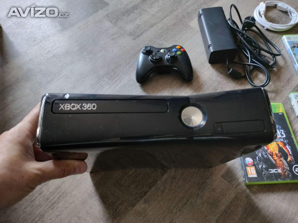 Xbox 360 Slim 250GB, kinect