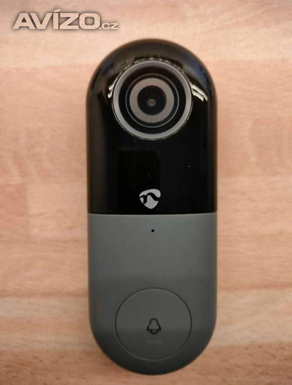Domovní video zvonek Nedis SmartLife, microSDHC, kamera HD 720p