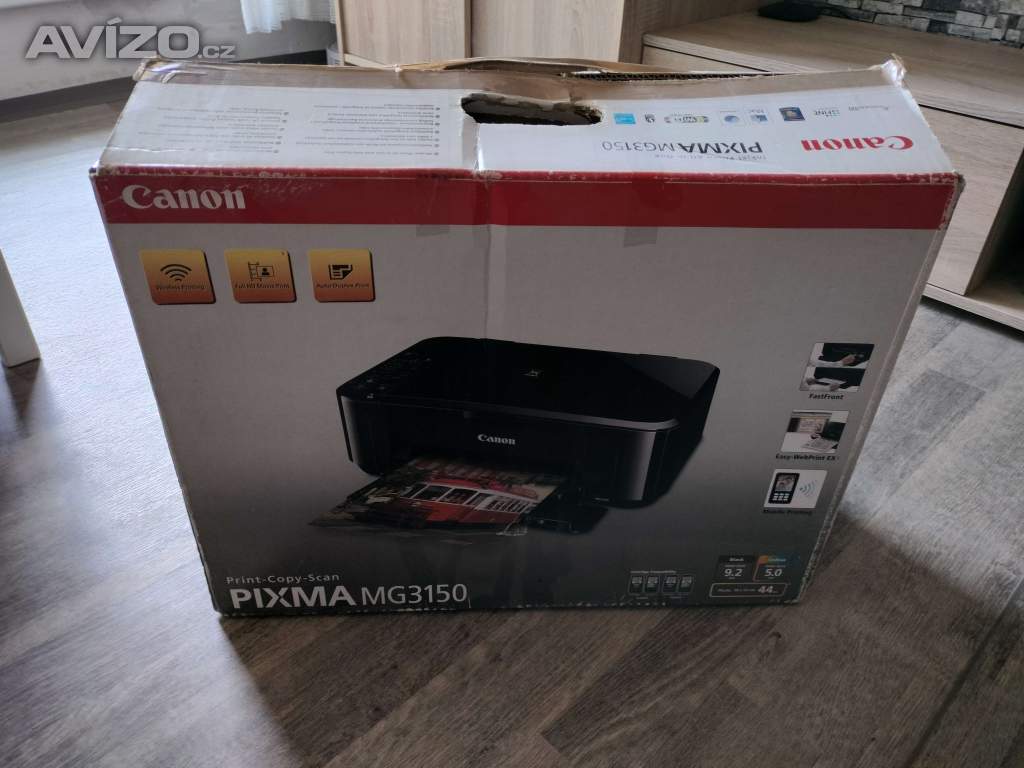 Foto inzerátu Tiskárna Canon PIXMA MG3150, WiFi, multifunkční