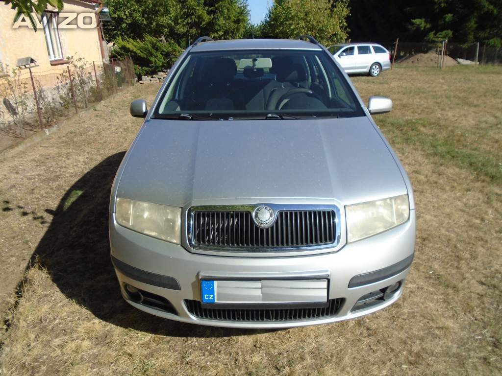 Škoda Fabia Combi 1.2 HTP 47kW klima 196tis garážované 2005