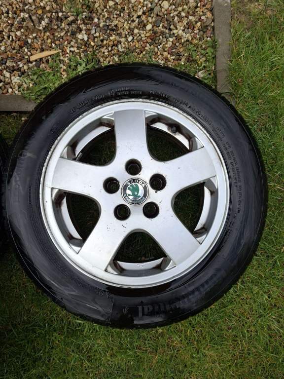 Foto inzerátu Kompletní letní kola Škoda R14 – Continental EcoContact 6, 185/60 R14 H