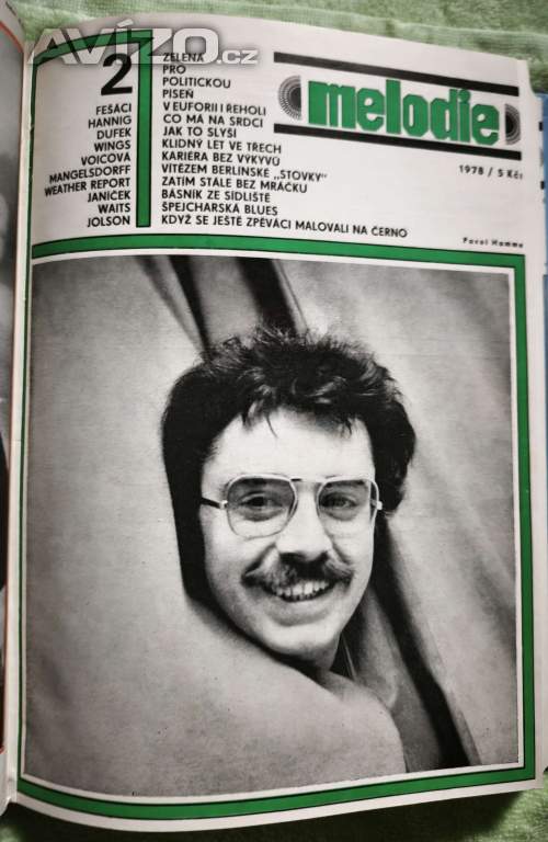 Foto inzerátu Časopis Melodie, rok 1978