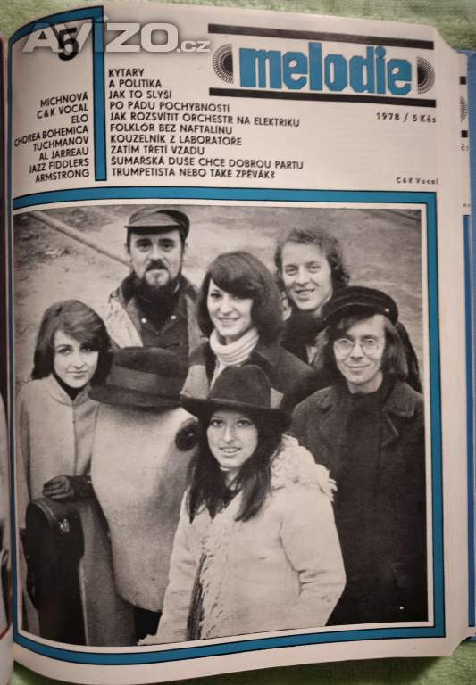 Foto inzerátu Časopis Melodie, rok 1978