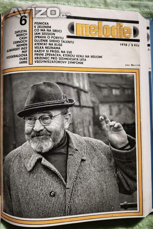 Foto inzerátu Časopis Melodie, rok 1978