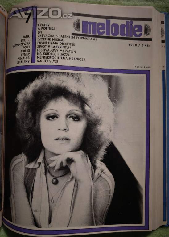 Foto inzerátu Časopis Melodie, rok 1978