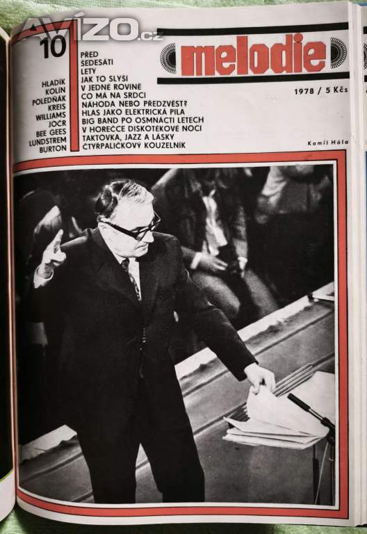 Foto inzerátu Časopis Melodie, rok 1978