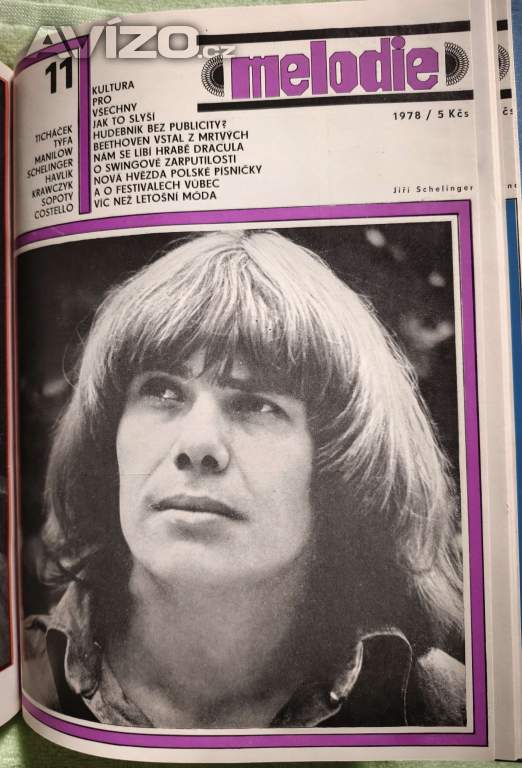 Foto inzerátu Časopis Melodie, rok 1978