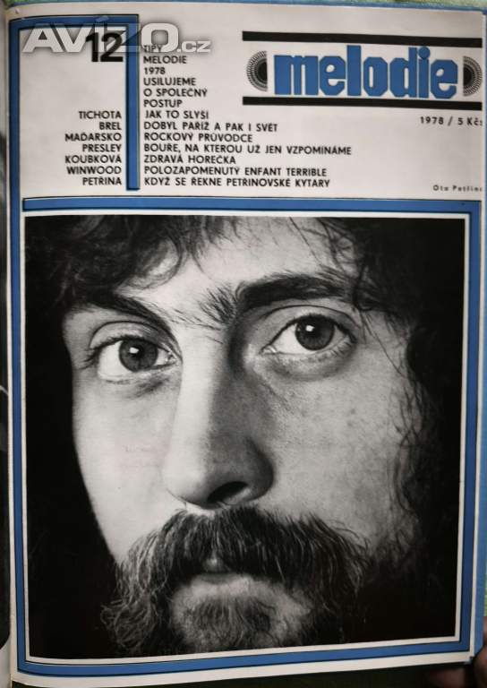 Foto inzerátu Časopis Melodie, rok 1978
