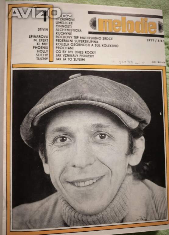 Časopis Melodie, rok 1977