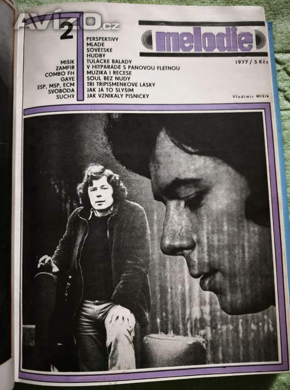 Foto inzerátu Časopis Melodie, rok 1977