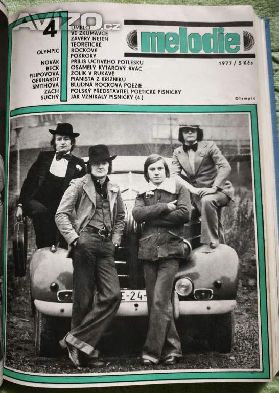 Foto inzerátu Časopis Melodie, rok 1977