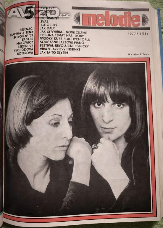 Foto inzerátu Časopis Melodie, rok 1977
