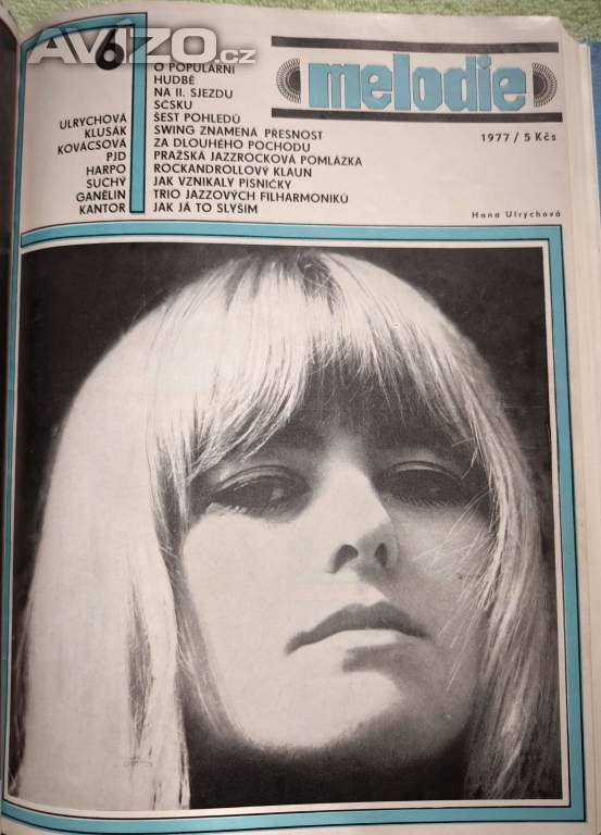Foto inzerátu Časopis Melodie, rok 1977