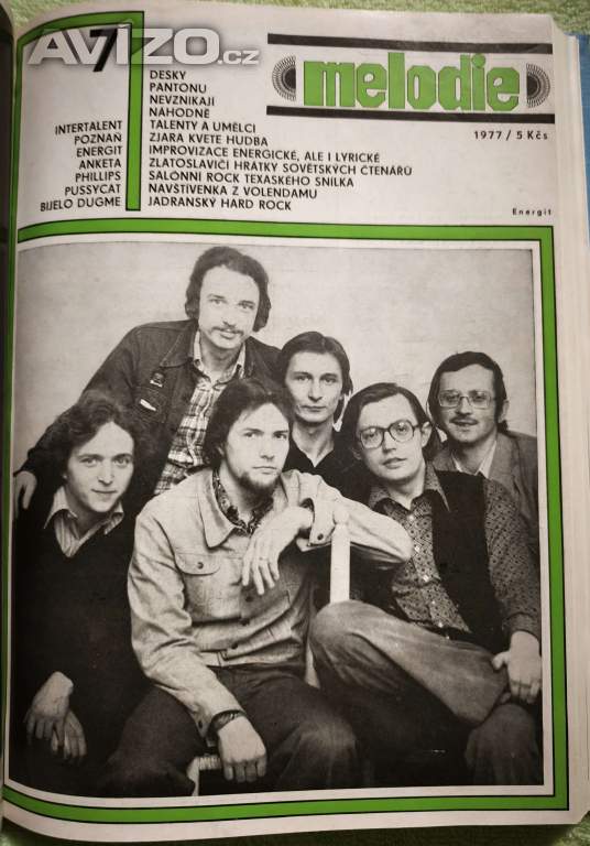 Foto inzerátu Časopis Melodie, rok 1977