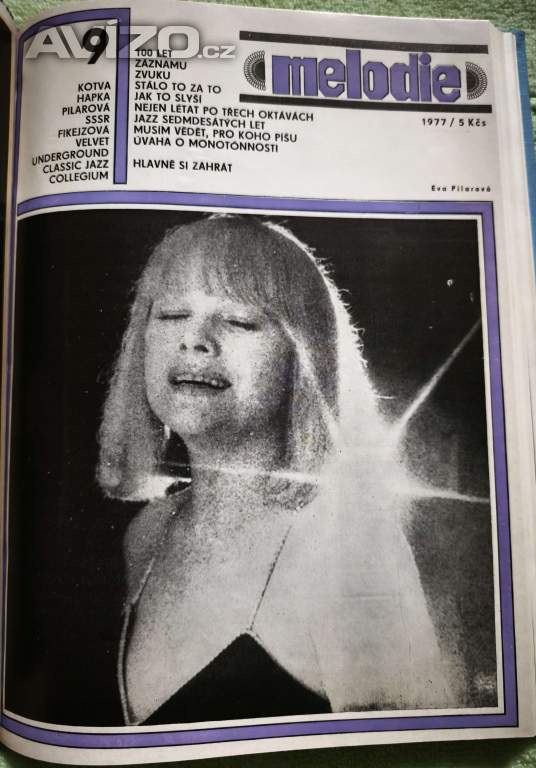 Foto inzerátu Časopis Melodie, rok 1977