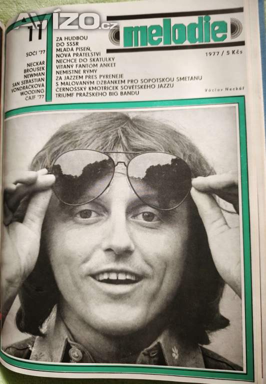 Foto inzerátu Časopis Melodie, rok 1977