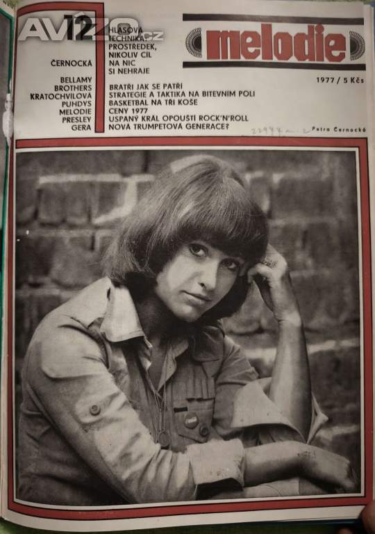 Foto inzerátu Časopis Melodie, rok 1977