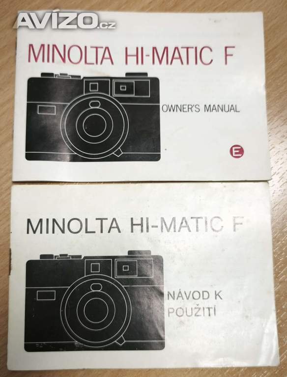 Foto inzerátu Fotoaparát MINOLTA