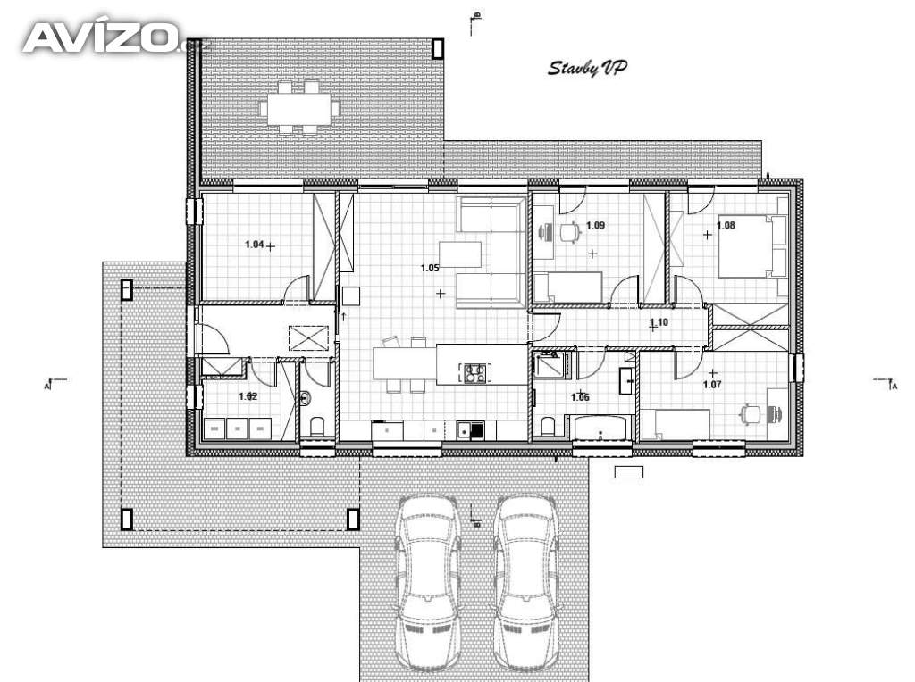 Foto inzerátu NOVOSTAVBA 5+KK | 146m2, TERASA | POZEMEK 990 m² 