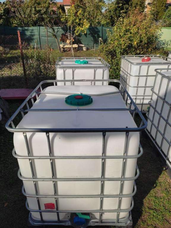 Foto inzerátu IBC KONTEJNER 1000L Víko 22cm 2.000,-Kč PROSTĚJOV