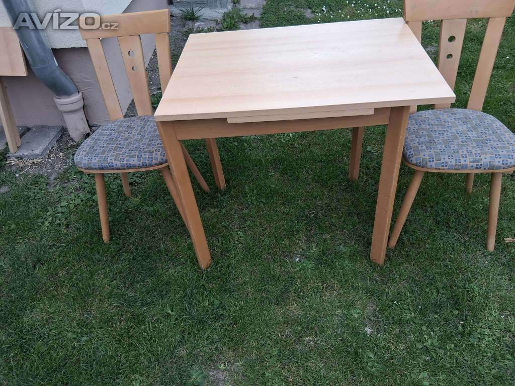 Stůl a židle 