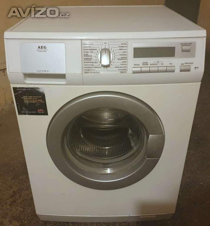 PRACKA AEG,7KG,DISPLEJ,PLNE FUNKCNI,TICHA,USPORNA