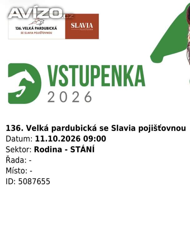 Rodinné vstupné na Velkou Pardubickou 