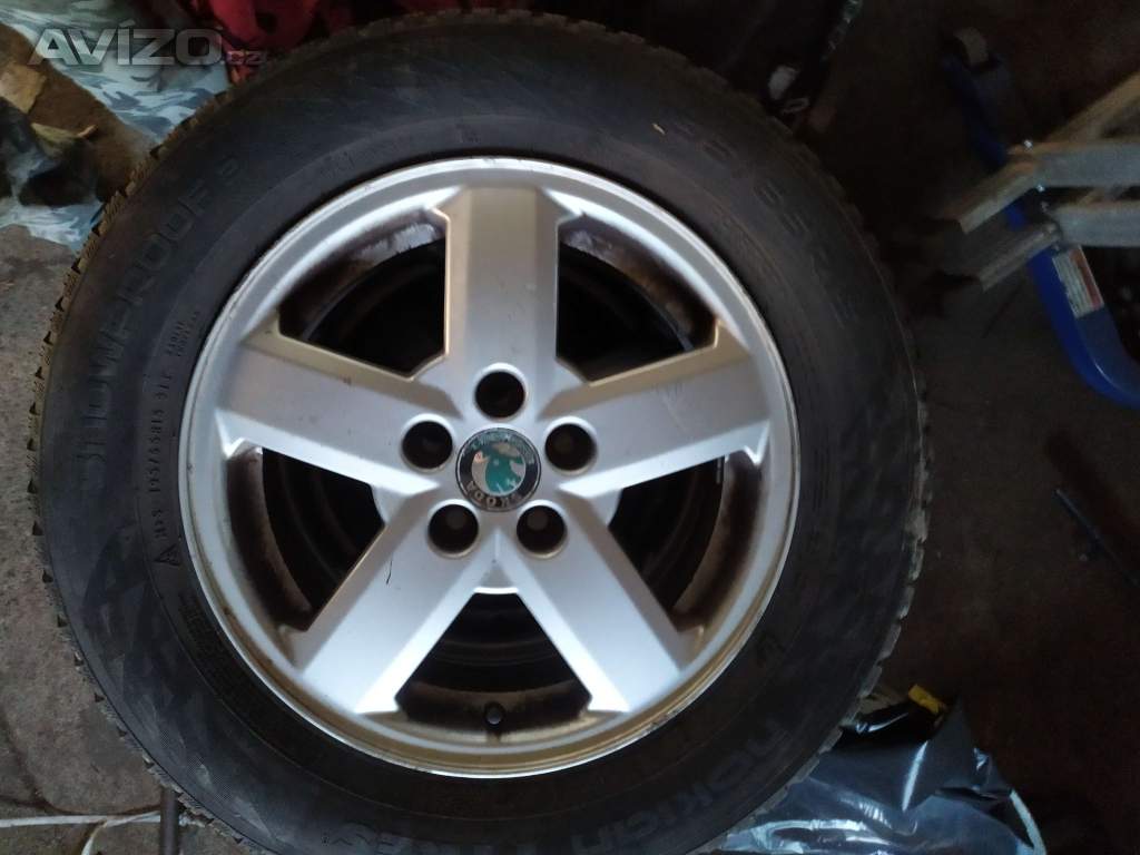 Octavia 1 ALU  kola zimní 15 5x100 195/ 65 R15 