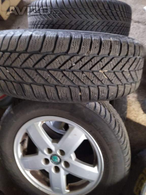 Foto inzerátu Octavia 1 ALU  kola zimní 15 5x100 195/ 65 R15 