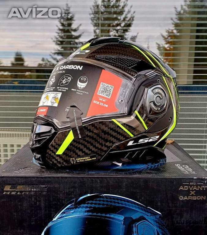 Silniční překlápěcí přilba LS2 ADVANT X CARBON FUTURE II