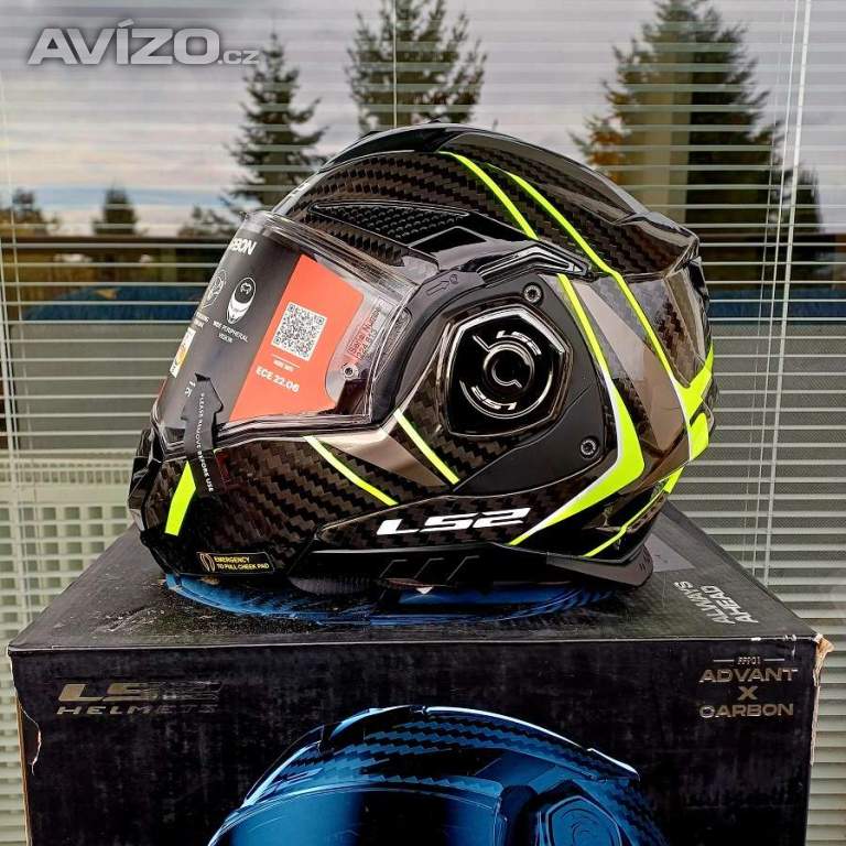 Foto inzerátu Silniční překlápěcí přilba LS2 ADVANT X CARBON FUTURE II