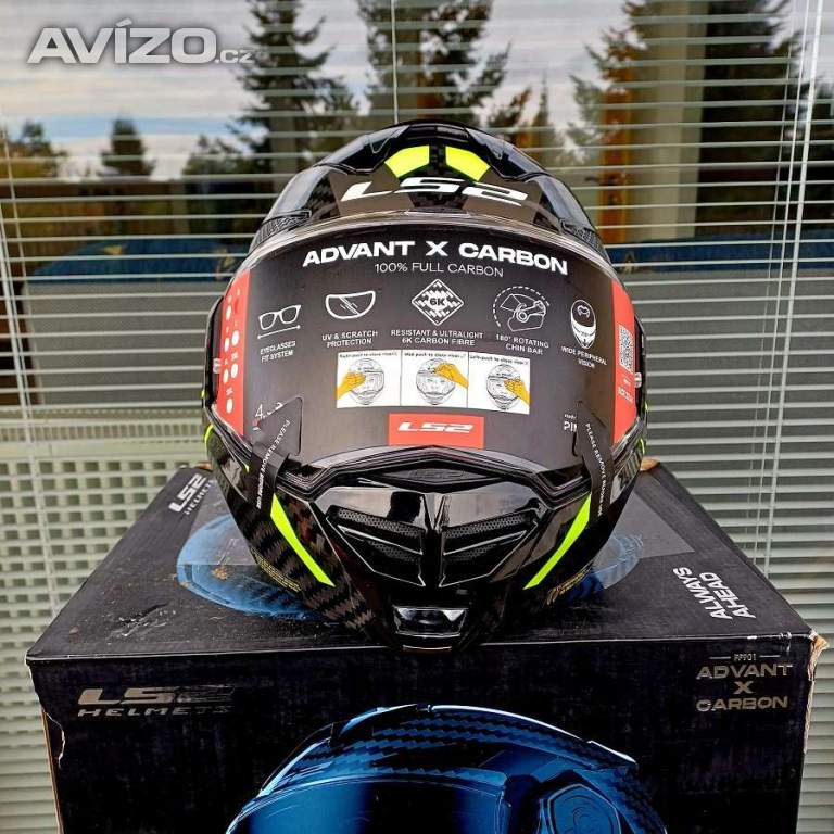 Foto inzerátu Silniční překlápěcí přilba LS2 ADVANT X CARBON FUTURE II