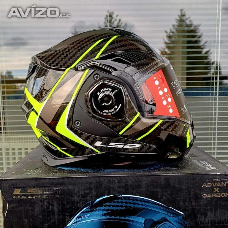 Foto inzerátu Silniční překlápěcí přilba LS2 ADVANT X CARBON FUTURE II