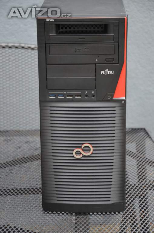 Fujitsu Celsius M740n Xeon/32GB/SSD512+500/K2200 4GB