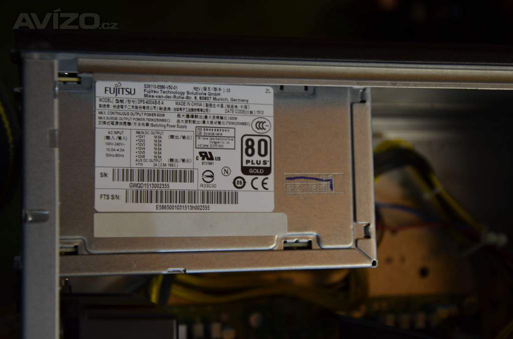 Foto inzerátu Fujitsu Celsius M740n Xeon/32GB/SSD512+500/K2200 4GB
